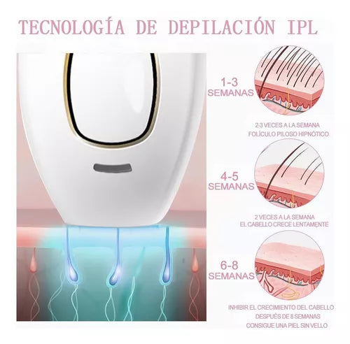 Depiladora Permanente De Luz Pulsada Láser IPL