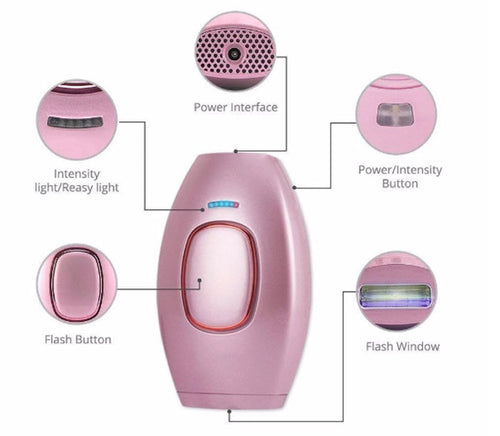 Depiladora Permanente De Luz Pulsada Láser IPL