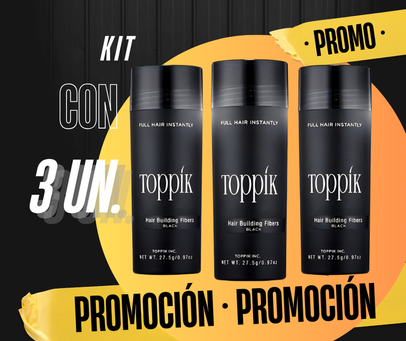 KIT TOPPIK X 3 UNIDADES