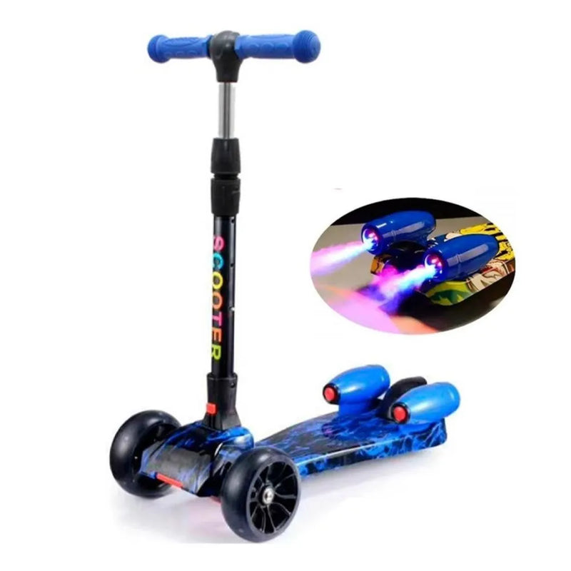 Patineta Scooter Monopatin Con Humo Bluetooht Musica Y Luces